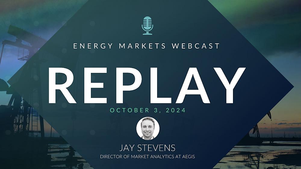 Energy Webcast: Winter Natural Gas Outlook, OPEC Decisions, and Market Updates