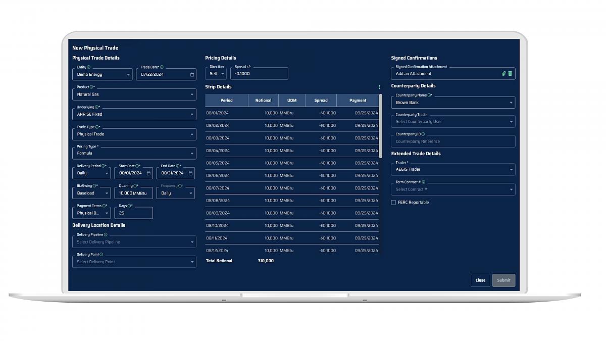 Oil and Gas Basin Map