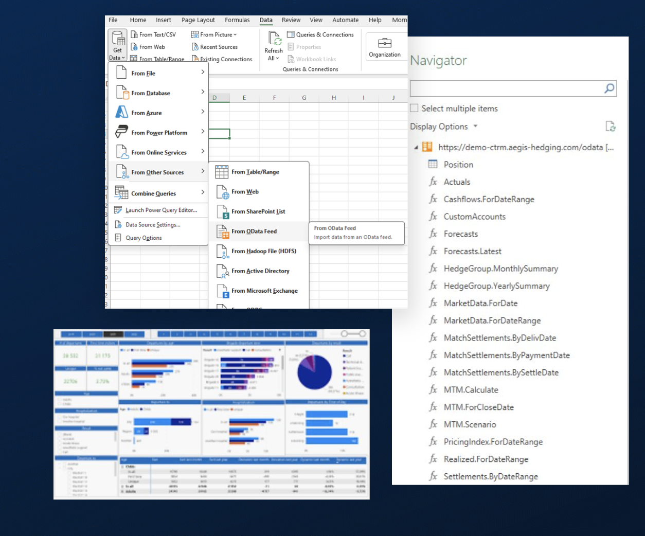 Open data protocol (OData)​ Connect from CTRM