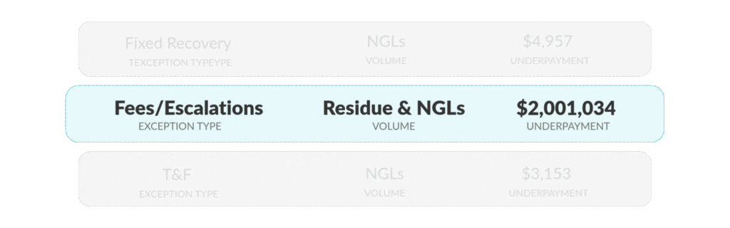 Large or small, see all underpayments in real time.